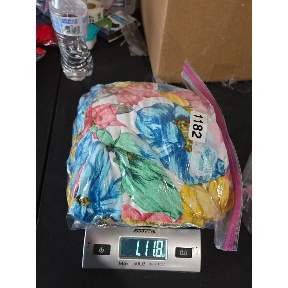 Crown & Ivy Multicolor Floral Tiered Maxi Dress Plus Size 3X Cottage Boho Resort - Picture 9 of 9